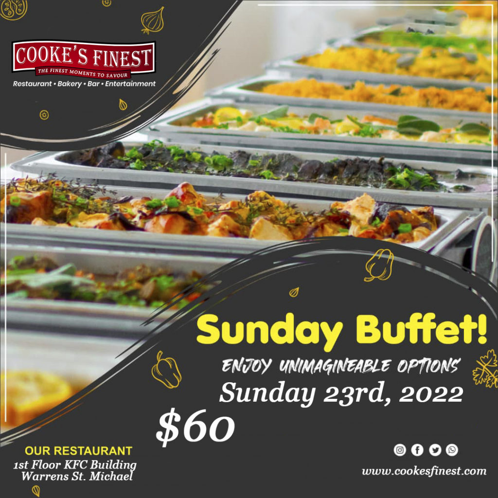 Sunday Buffet – Cooke's Finest